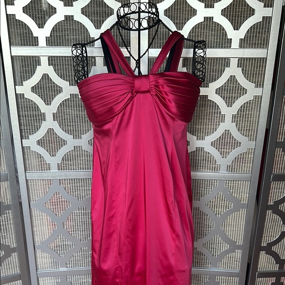 Calvin Klein Dresses & Skirts - Calvin Klein Pink Satin Sheath Dress